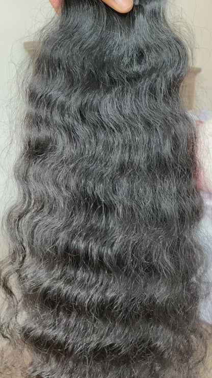 Super Natural 100% Raw Indian - Wavy